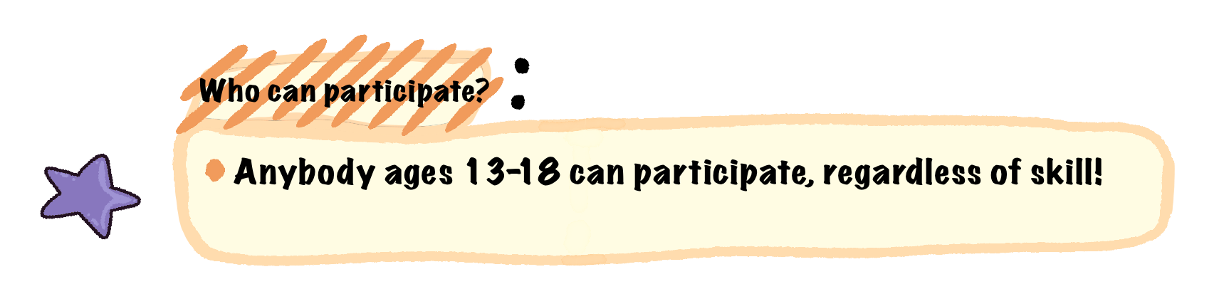 Who can participate?